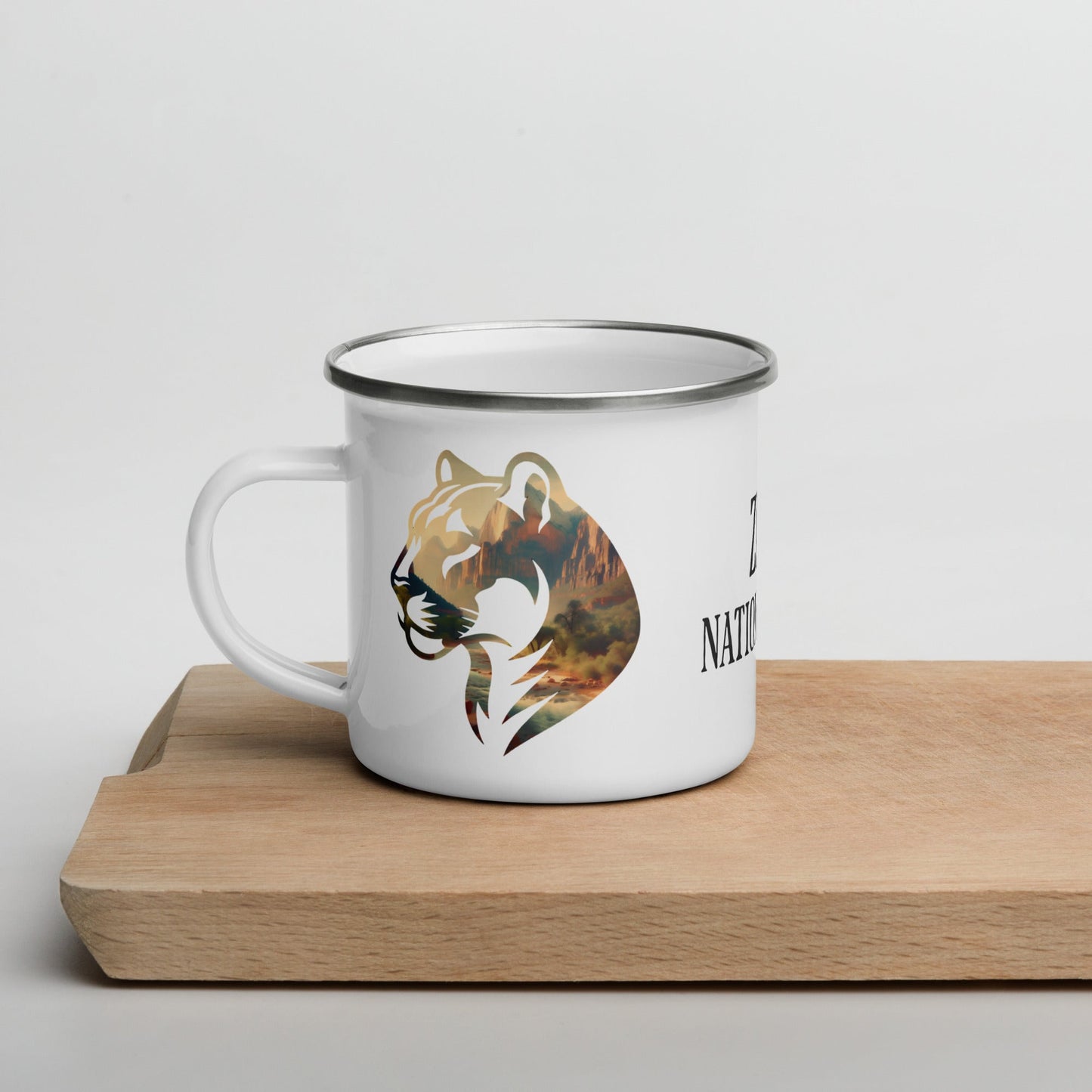 Zion National Park Mountain Lion Camp Mug Park Service Apparel