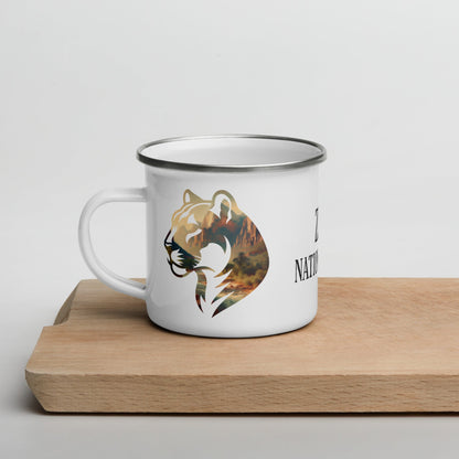 Zion National Park Mountain Lion Camp Mug Park Service Apparel