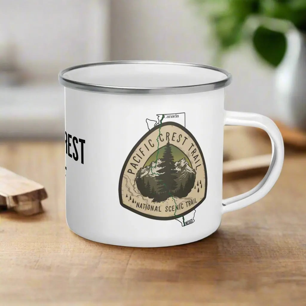Pacific Crest National Scenic Trail Durable Enamel PCT Camp Mug - Park Service Apparel