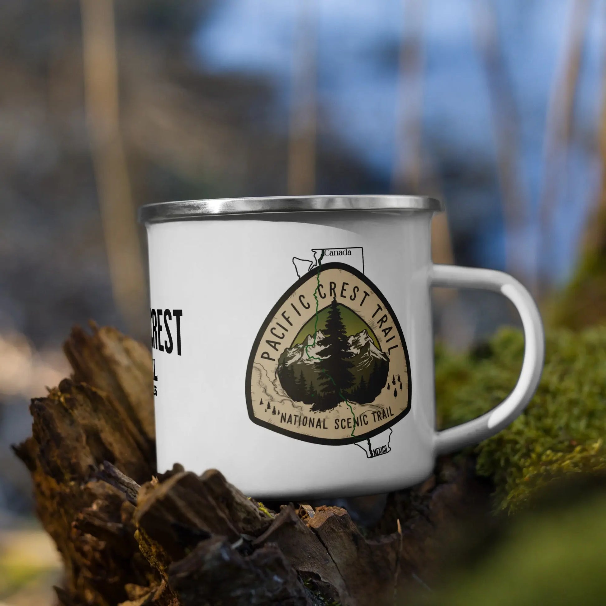 Pacific Crest National Scenic Trail Durable Enamel PCT Camp Mug - Park Service Apparel
