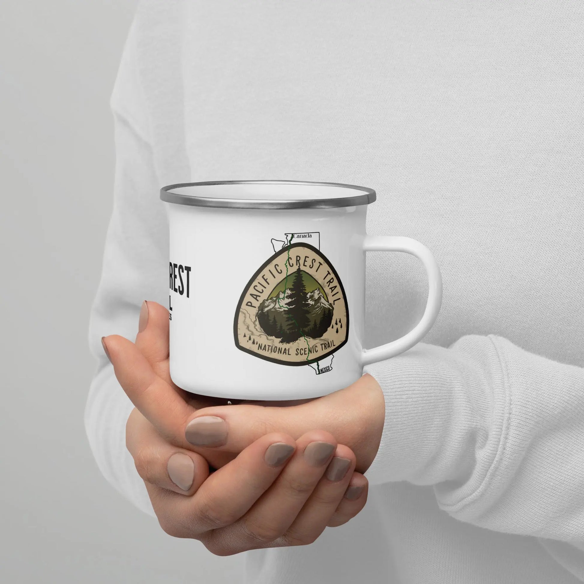 Pacific Crest National Scenic Trail Durable Enamel PCT Camp Mug - Park Service Apparel