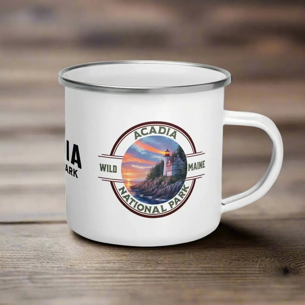 Acadia National Park Durable Enamel Camp Mug - Park Service Apparel