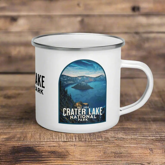 Crater Lake National Park Durable Enamel Camp Mug - Park Service Apparel