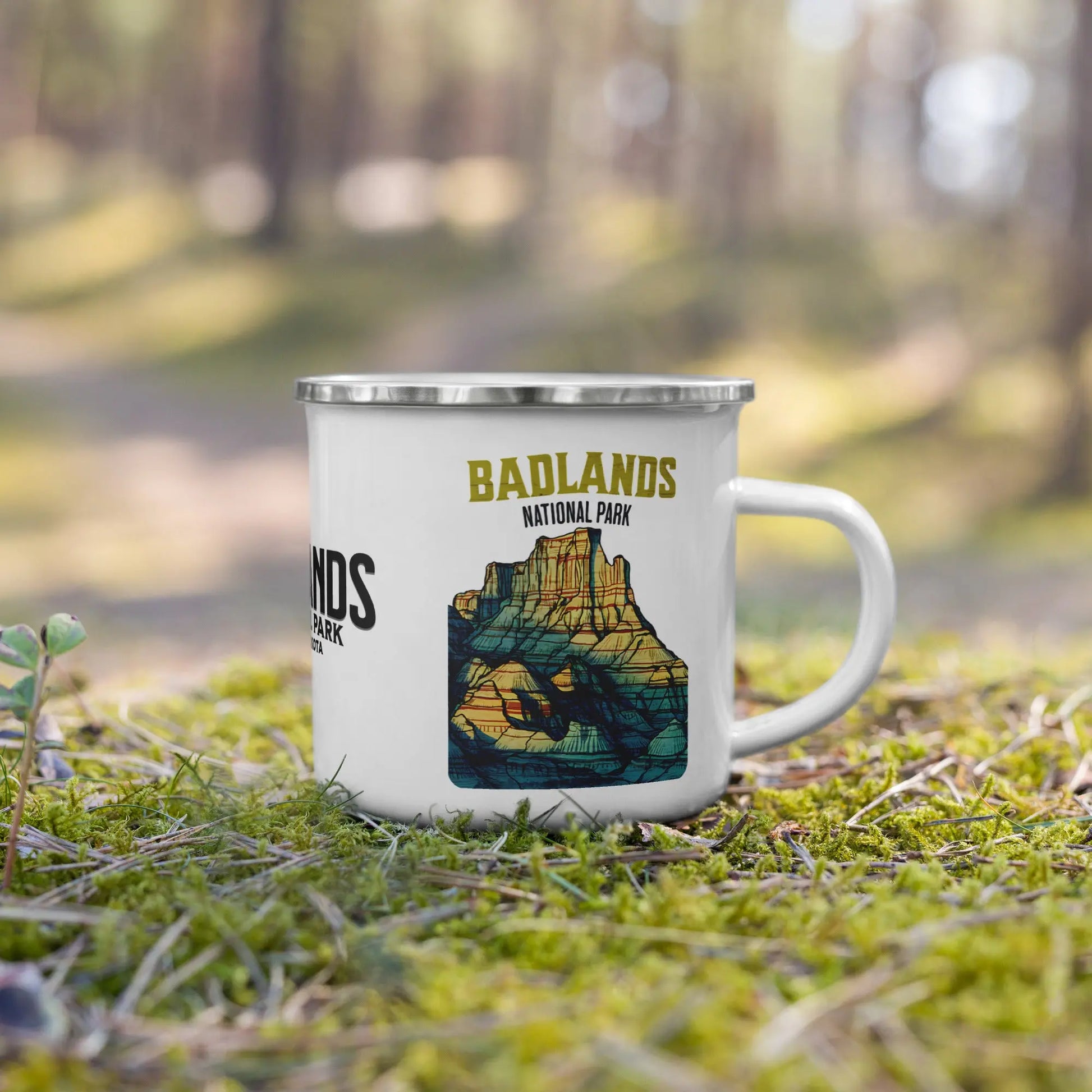 Badlands National Park Durable Enamel Camp Mug - Park Service Apparel