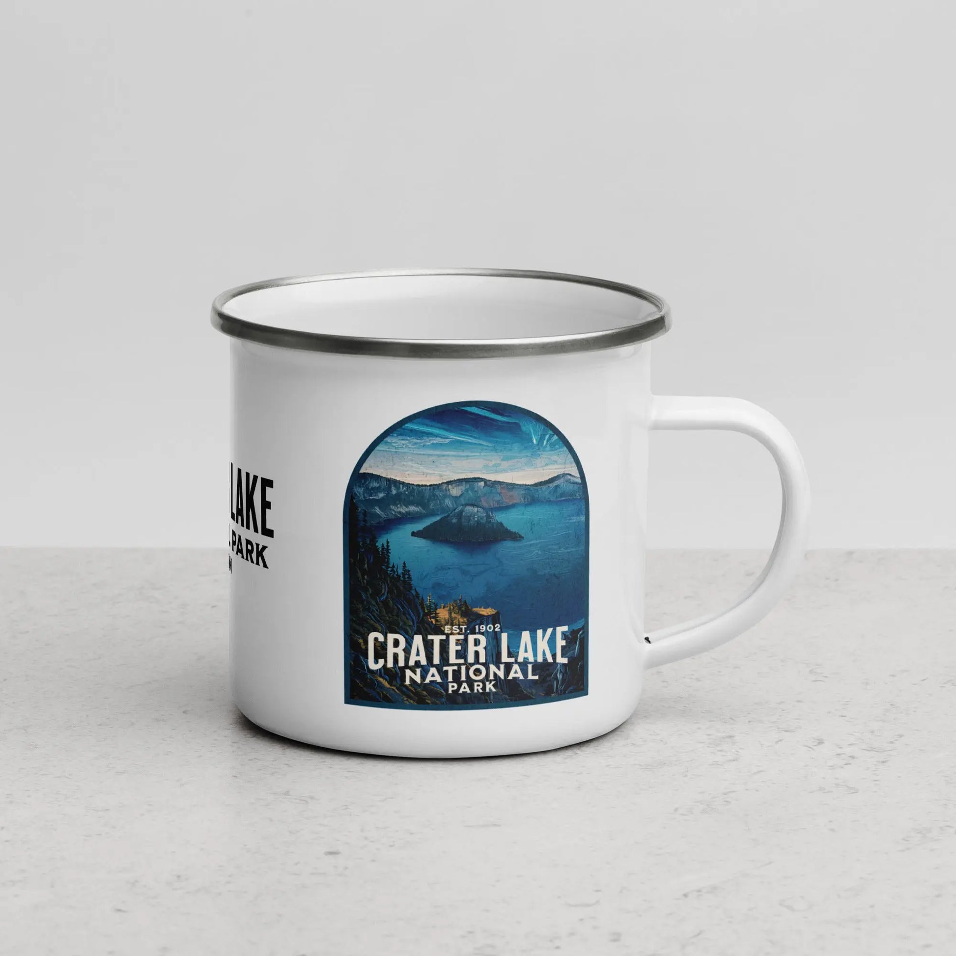 Crater Lake National Park Durable Enamel Camp Mug - Park Service Apparel