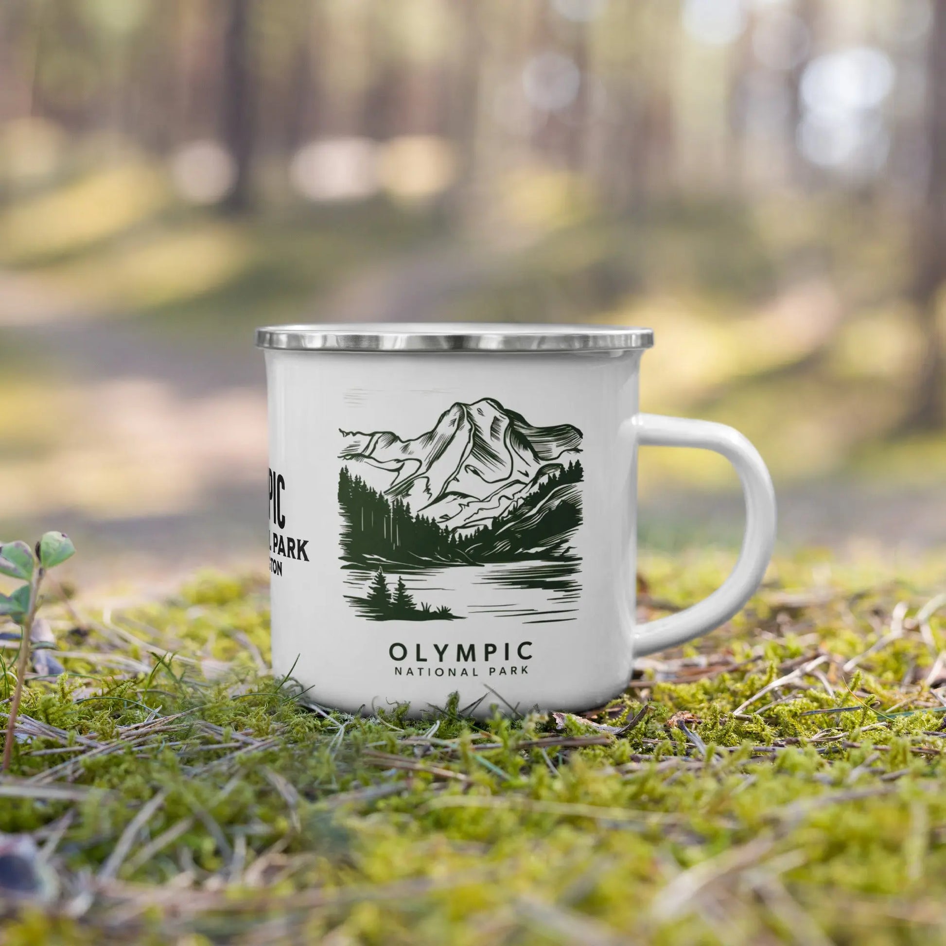 Olympic National Park Durable Enamel Camp Mug - Park Service Apparel