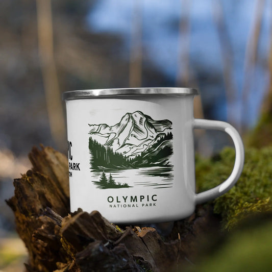 Olympic National Park Durable Enamel Camp Mug - Park Service Apparel
