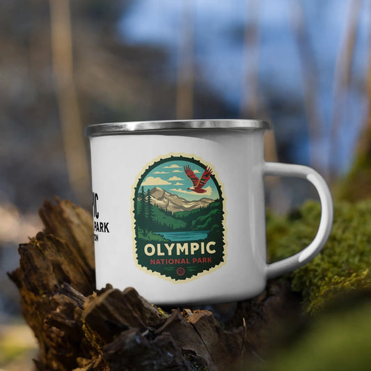 Olympic National Park Durable Enamel Camp Mug - Park Service Apparel