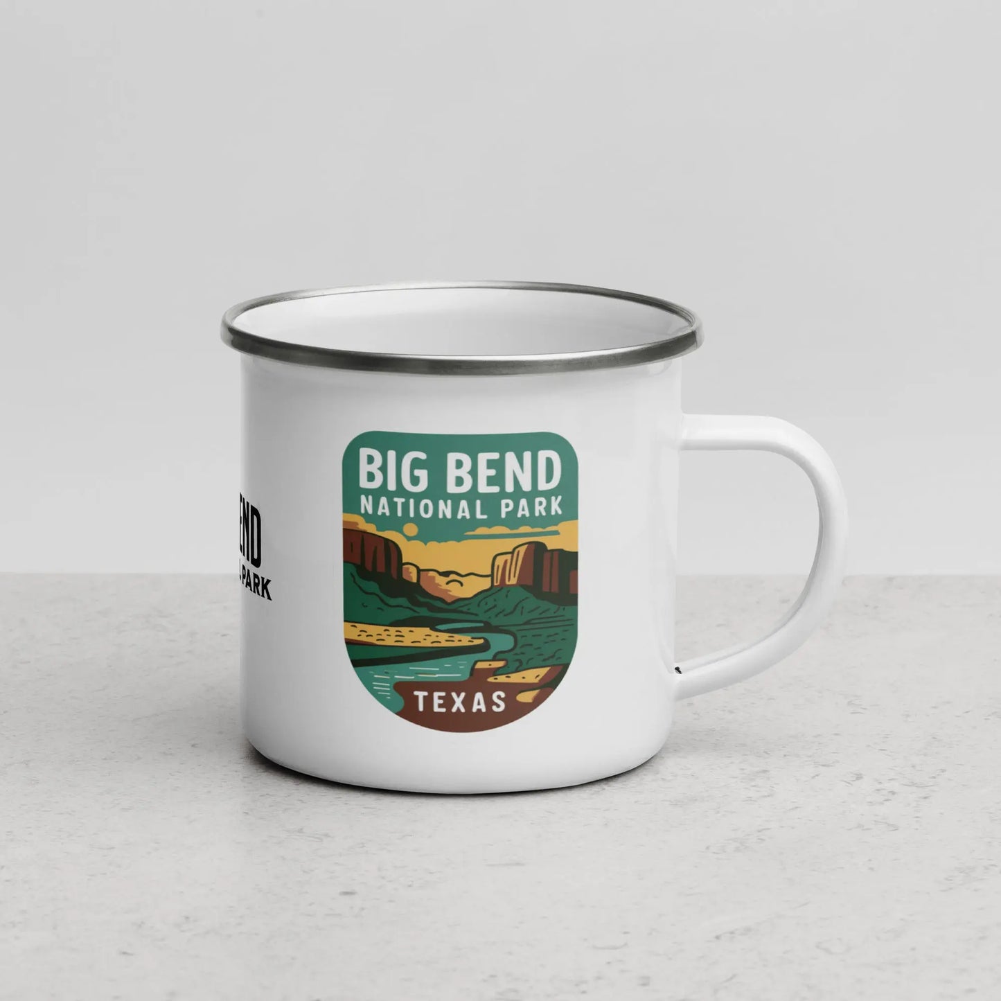Big Bend National Park Durable Enamel Camp Mug - Park Service Apparel