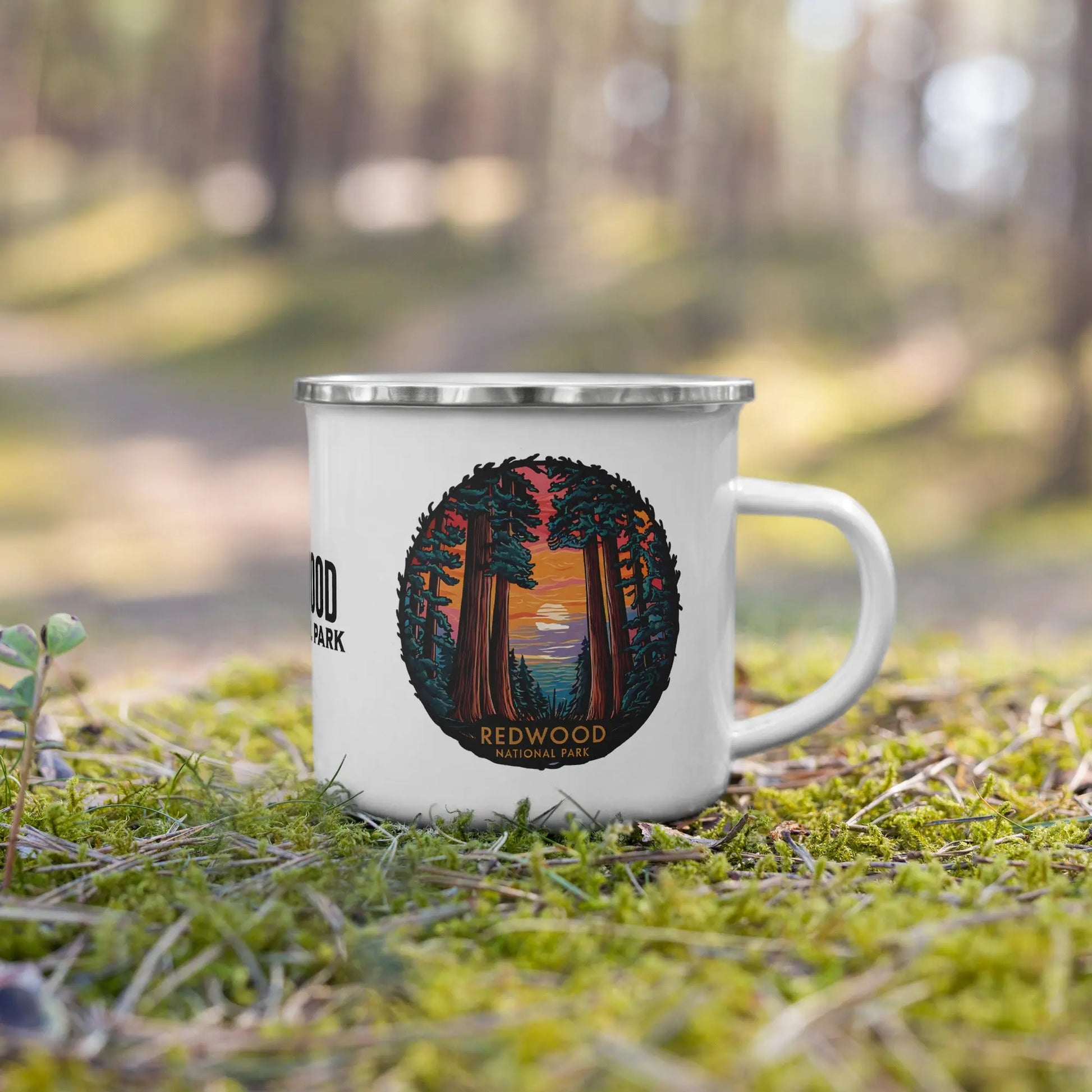 Redwood National Park Durable Enamel Camp Mug - Park Service Apparel