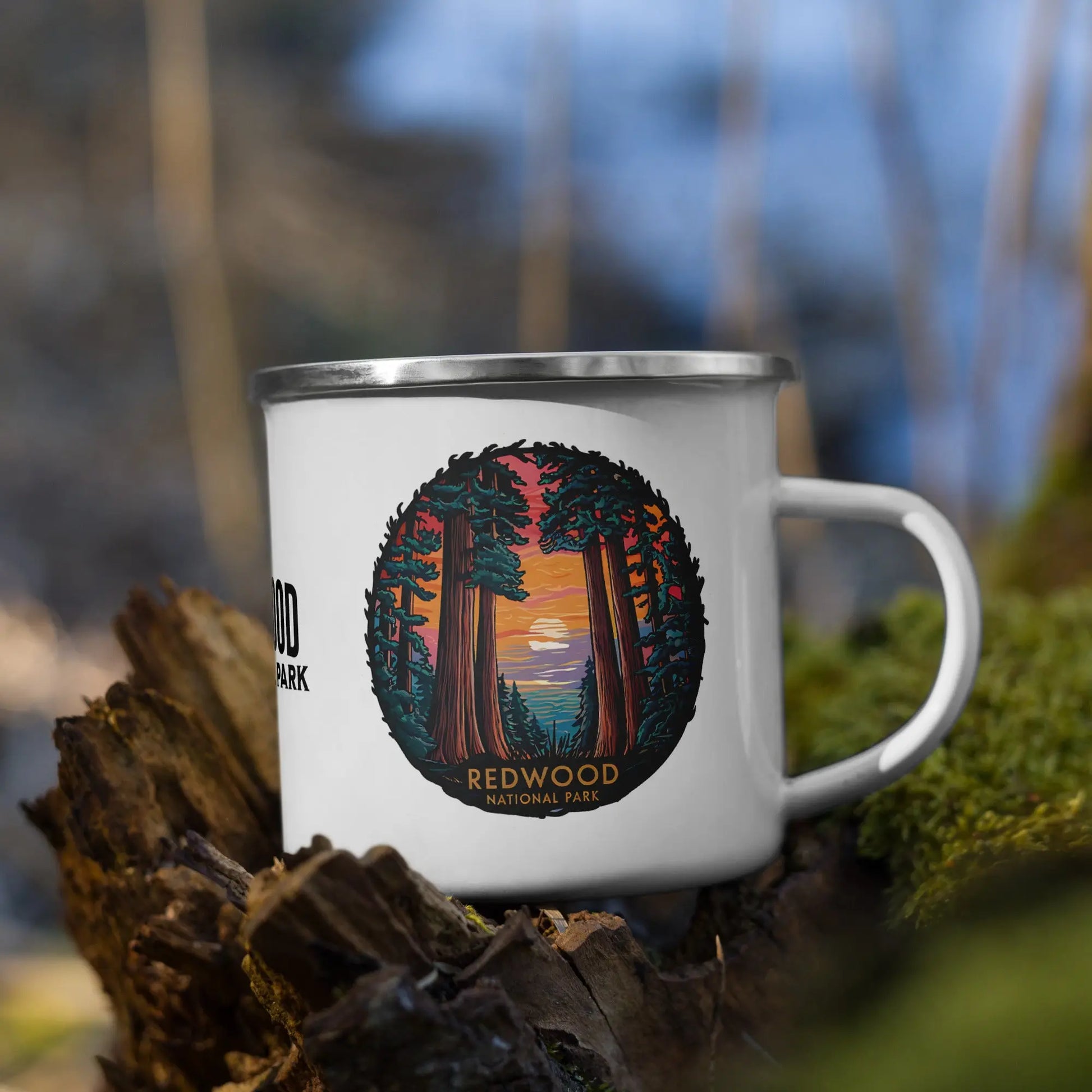 Redwood National Park Durable Enamel Camp Mug - Park Service Apparel