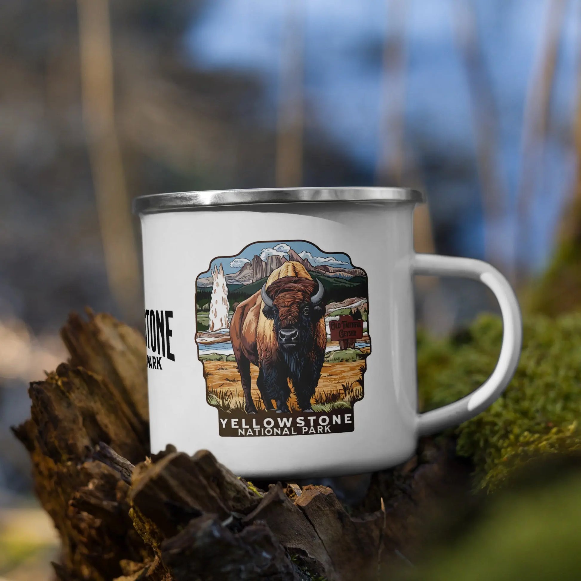 Yellowstone National Park Durable Enamel Camp Mug - Park Service Apparel