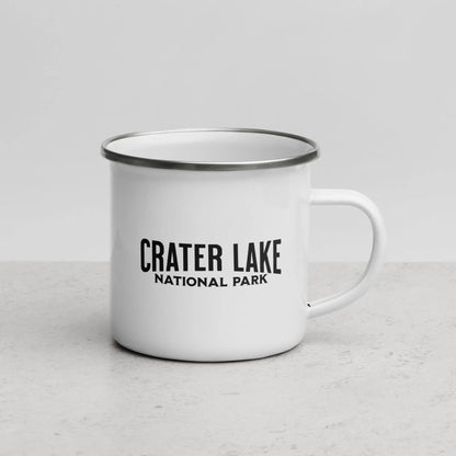 Crater Lake National Park Durable Enamel Camp Mug - Park Service Apparel