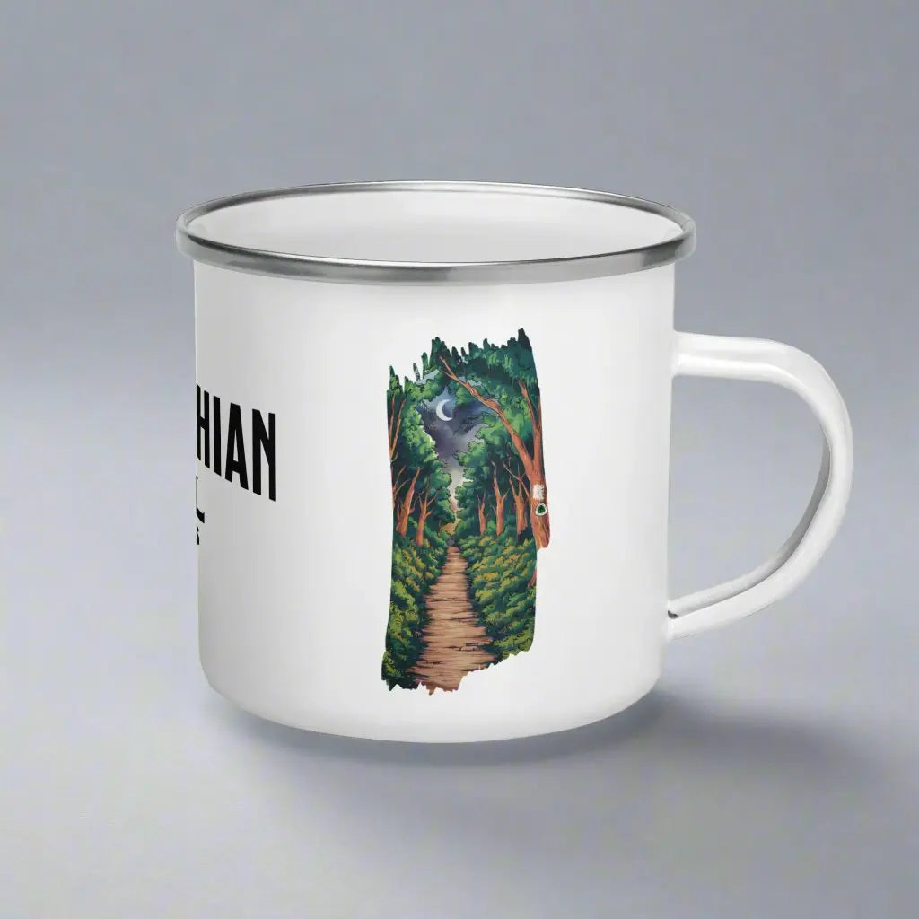Appalachian National Scenic Trail Enamel AT Camp Mug Evening Blaze - Park Service Apparel