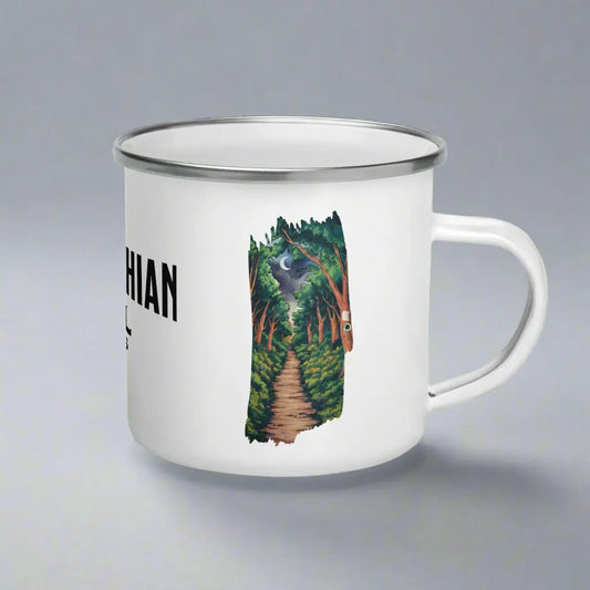 Appalachian National Scenic Trail Enamel AT Camp Mug Evening Blaze - Park Service Apparel