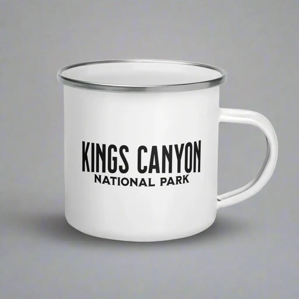 Kings Canyon National Park Durable Enamel Camp Mug - Park Service Apparel