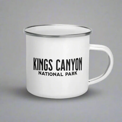 Kings Canyon National Park Durable Enamel Camp Mug - Park Service Apparel