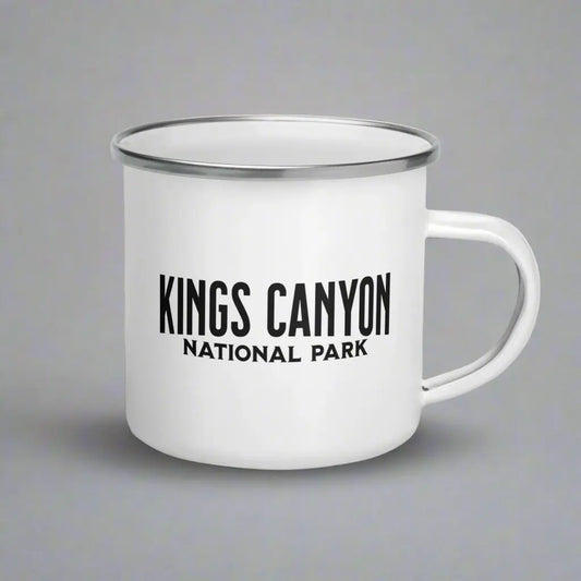 Kings Canyon National Park Durable Enamel Camp Mug - Park Service Apparel