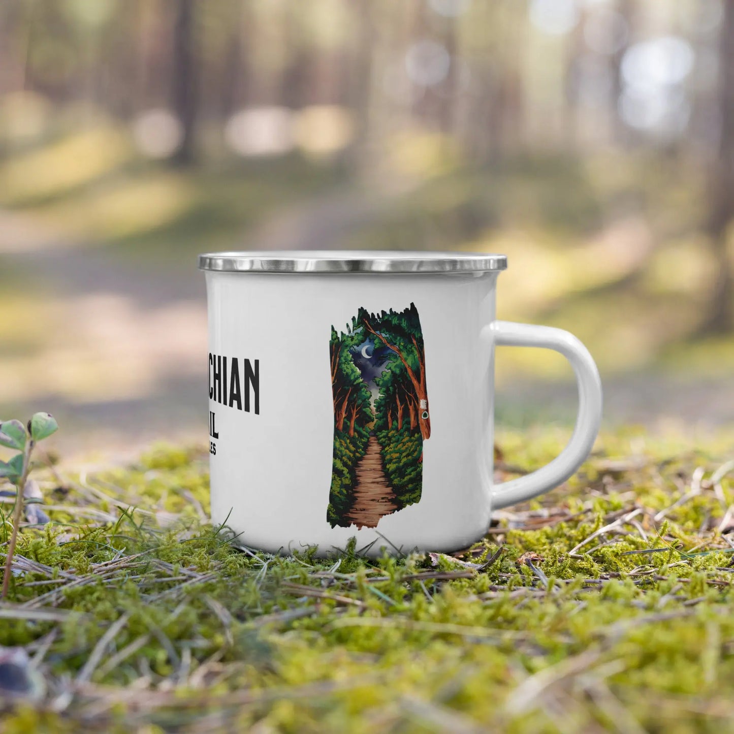Appalachian National Scenic Trail Enamel AT Camp Mug Evening Blaze - Park Service Apparel