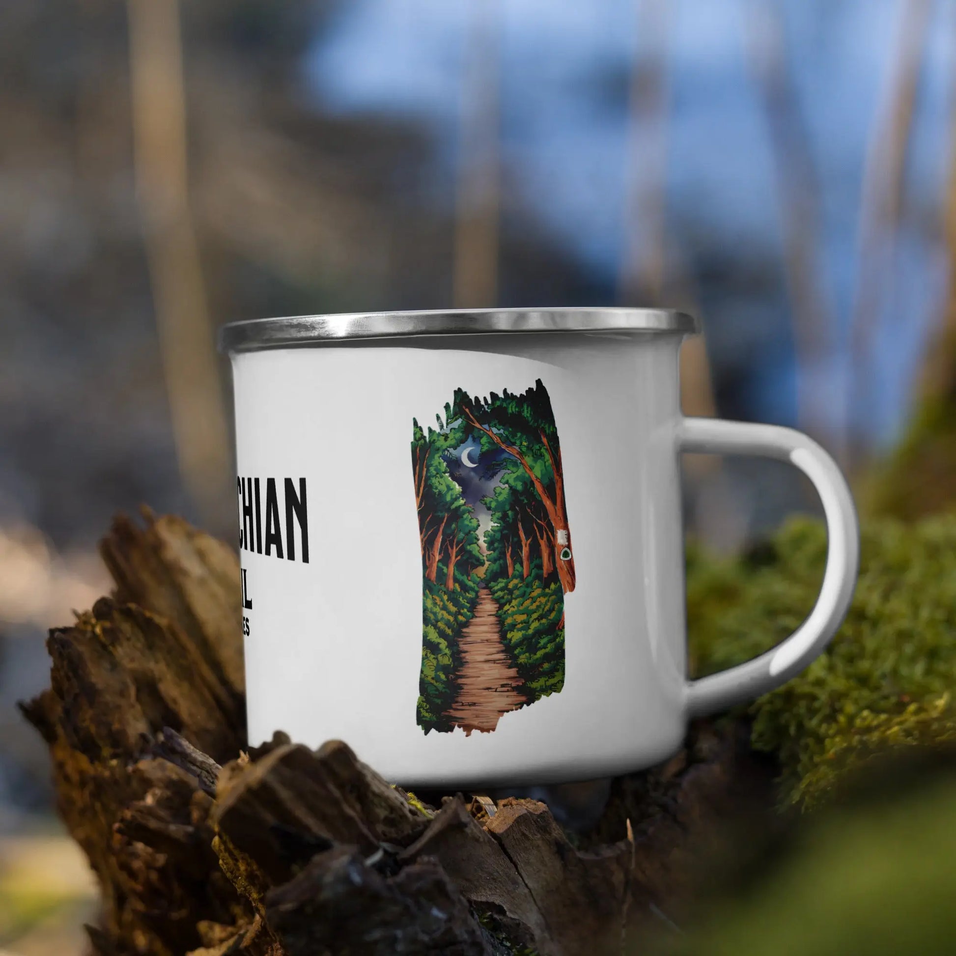 Appalachian National Scenic Trail Enamel AT Camp Mug Evening Blaze - Park Service Apparel