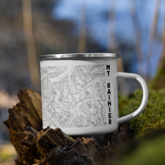 Mount Rainier Durable Enamel Camp Mug Park Service Apparel