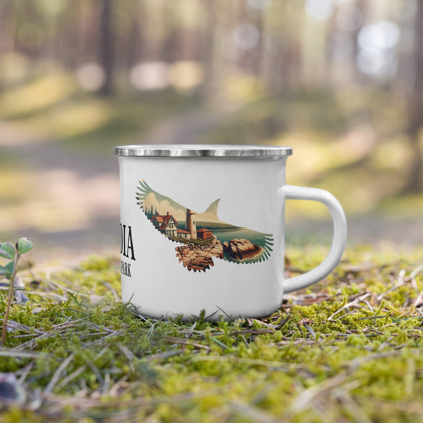 Acadia National Park Bird Camp Mug Park Service Apparel