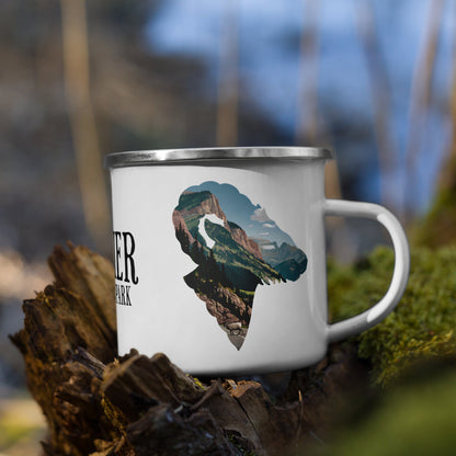 Glacier Big Horned Sheep National Park Camp Mug Park Service Apparel