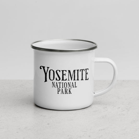 Yosemite Valley Sign National Park Camp Mug Park Service Apparel