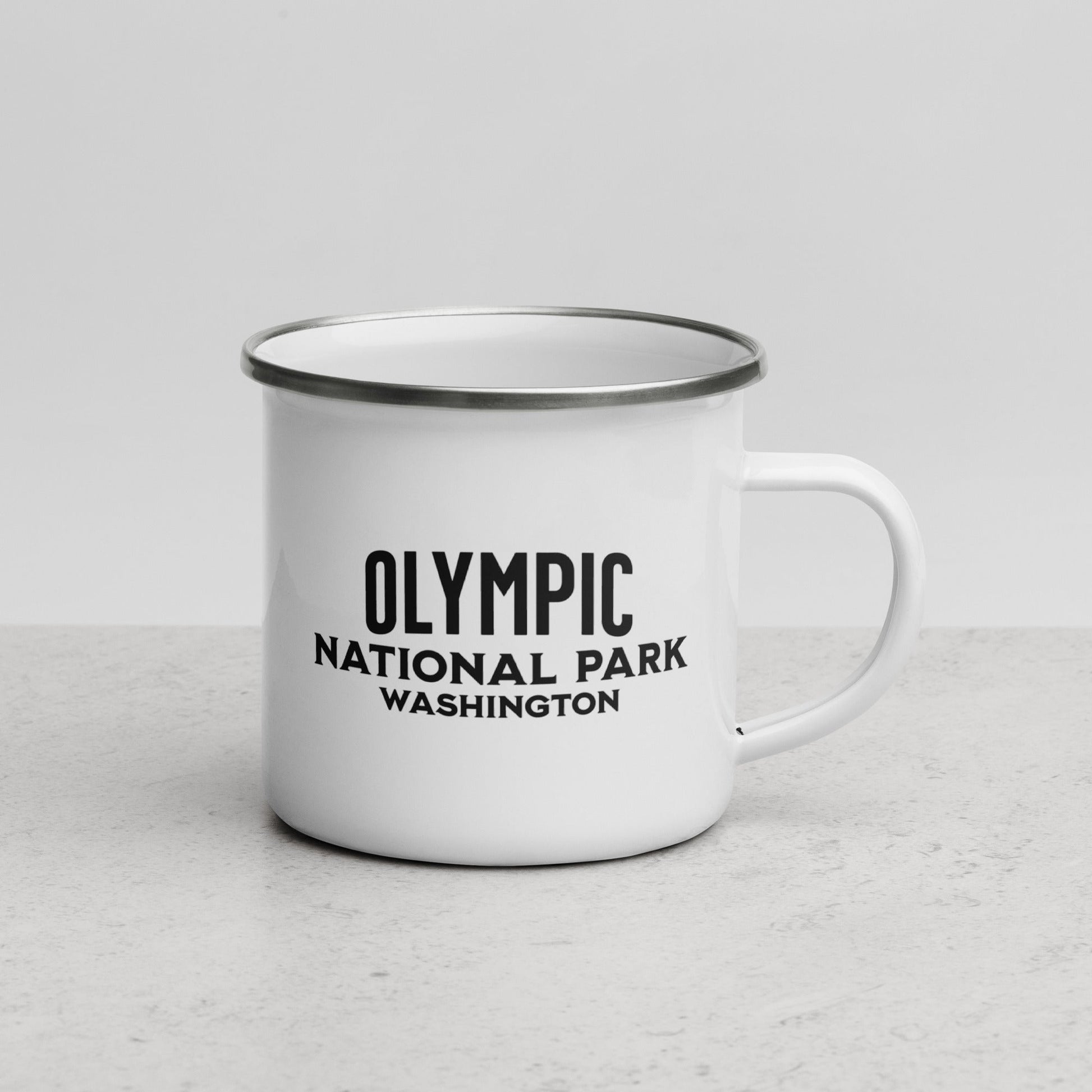 Olympic National Park Sign Camp Mug Park Service Apparel