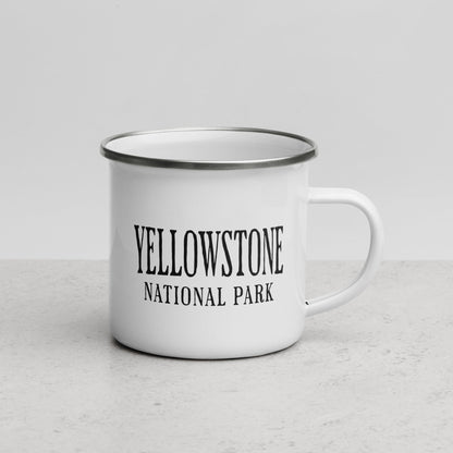 Yellowstone National Park Sign Durable Camp Mug Park Service Apparel