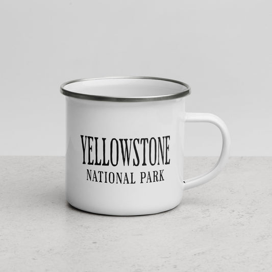 Yellowstone National Park Sign Durable Camp Mug Park Service Apparel