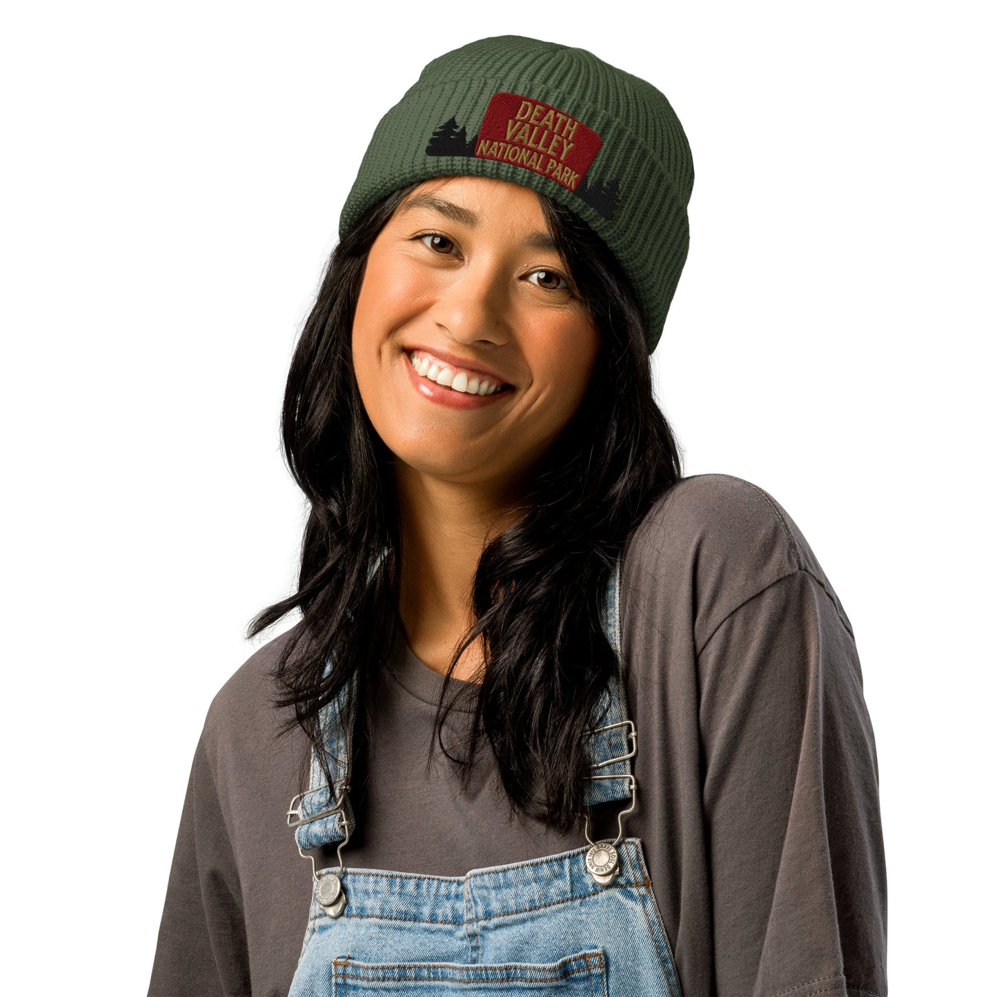 Death Valley National Park Sign Embroidered Beanie Park Service Apparel