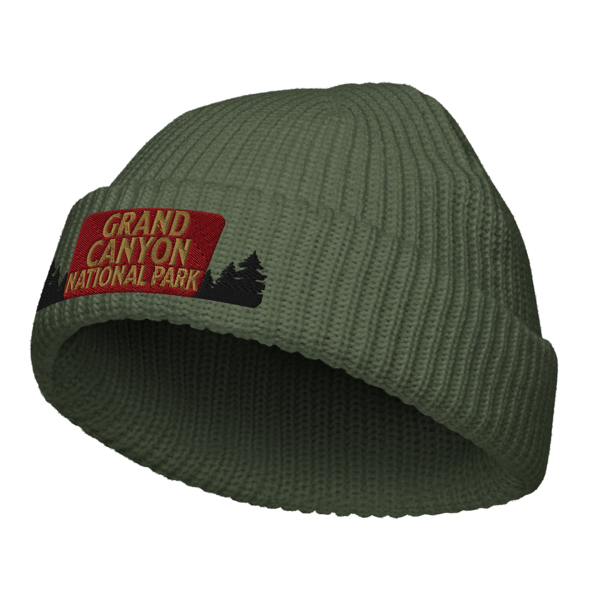 Grand Canyon National Park Sign Embroidered Beanie Park Service Apparel