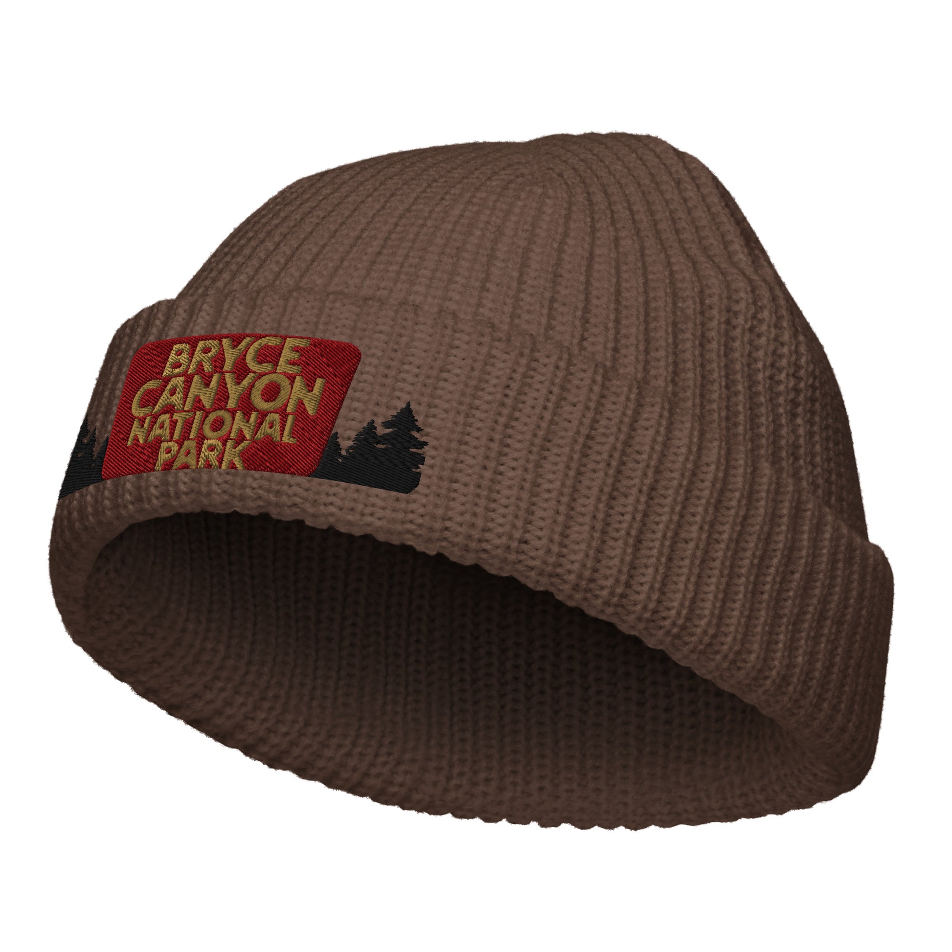 Bryce Canyon National Park Sign Embroidered Wharf Beanie Park Service Apparel