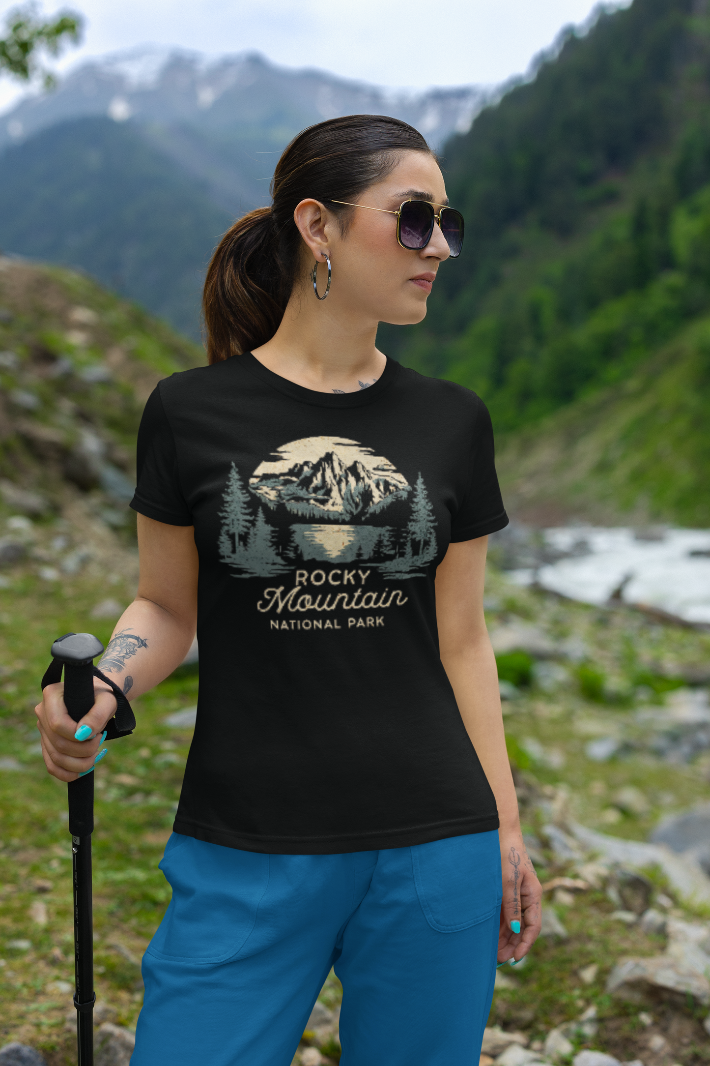 Rocky Mountain National Park Unisex Fit Soft T-Shirt Printify
