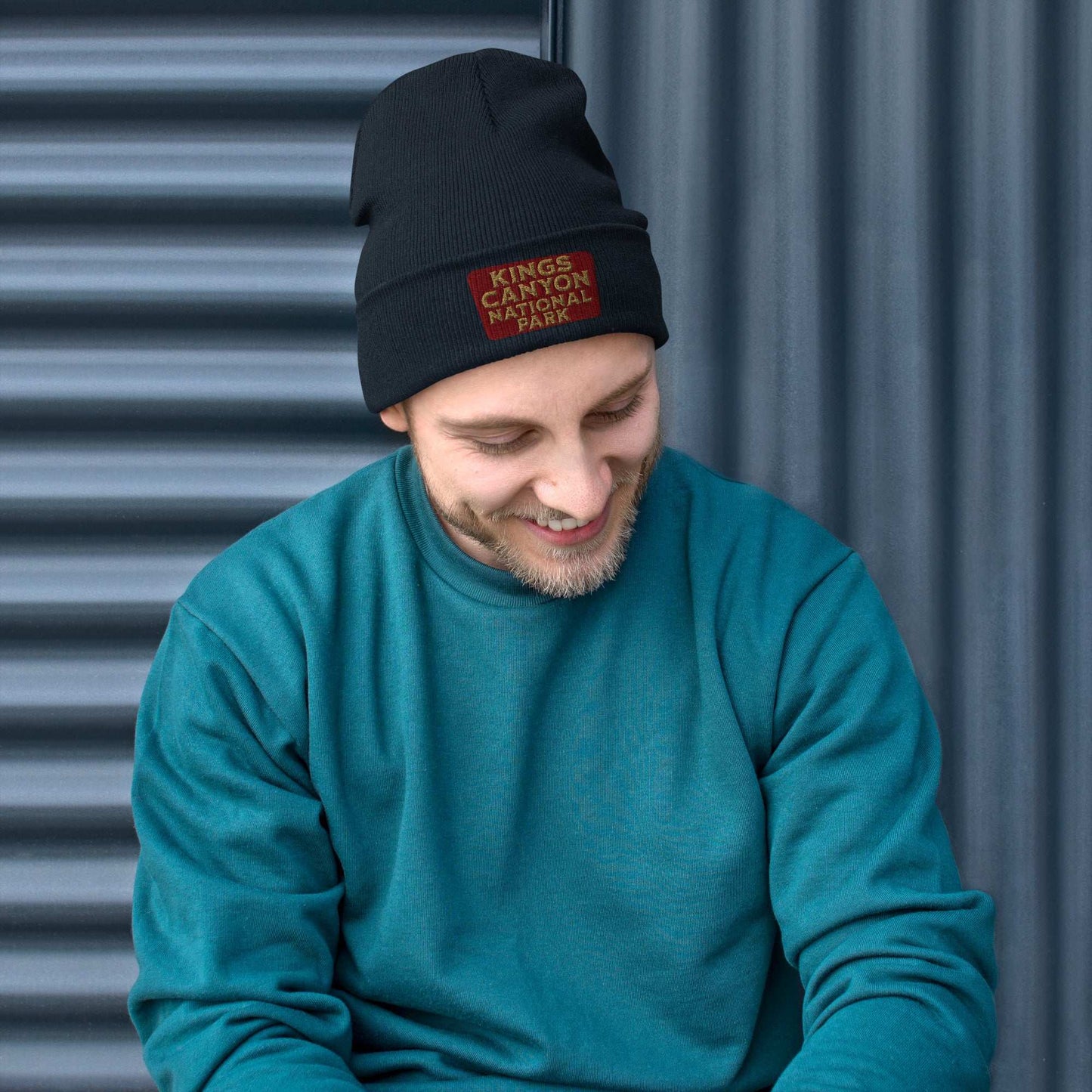 Kings Canyon Embroidered Beanie Park Service Apparel