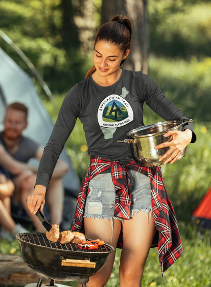 Appalachian National Scenic Trail Unisex Fit Long Sleeve T-shirt AT - Park Service Apparel