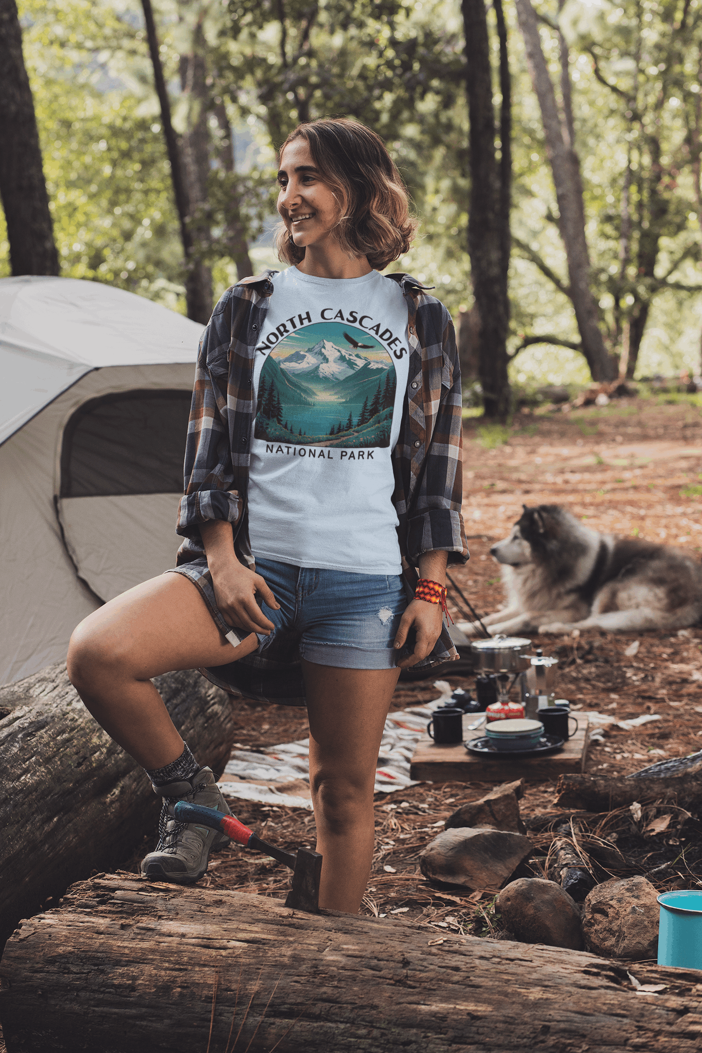 North Cascades National Park Unisex T-Shirt T-Shirt Printify