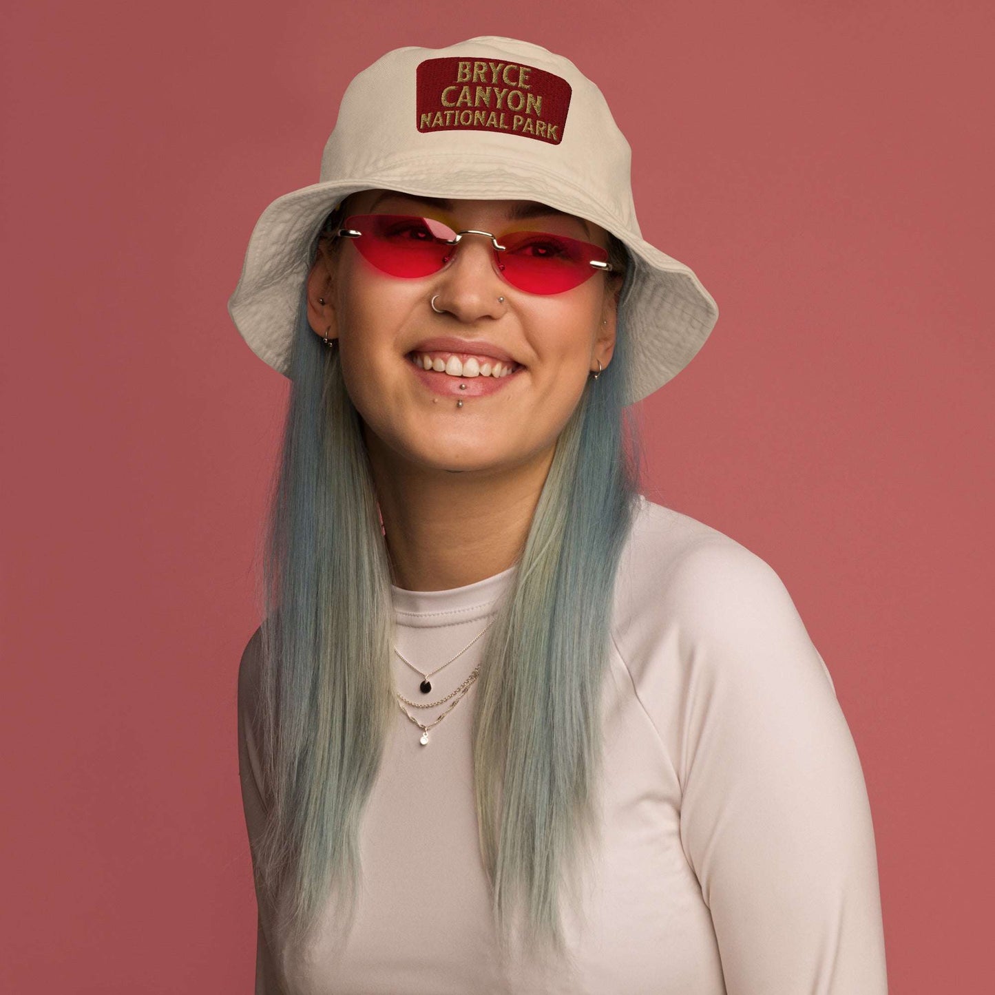 Bryce Canyon National Park Embroidered Organic Bucket Hat Park Service Apparel