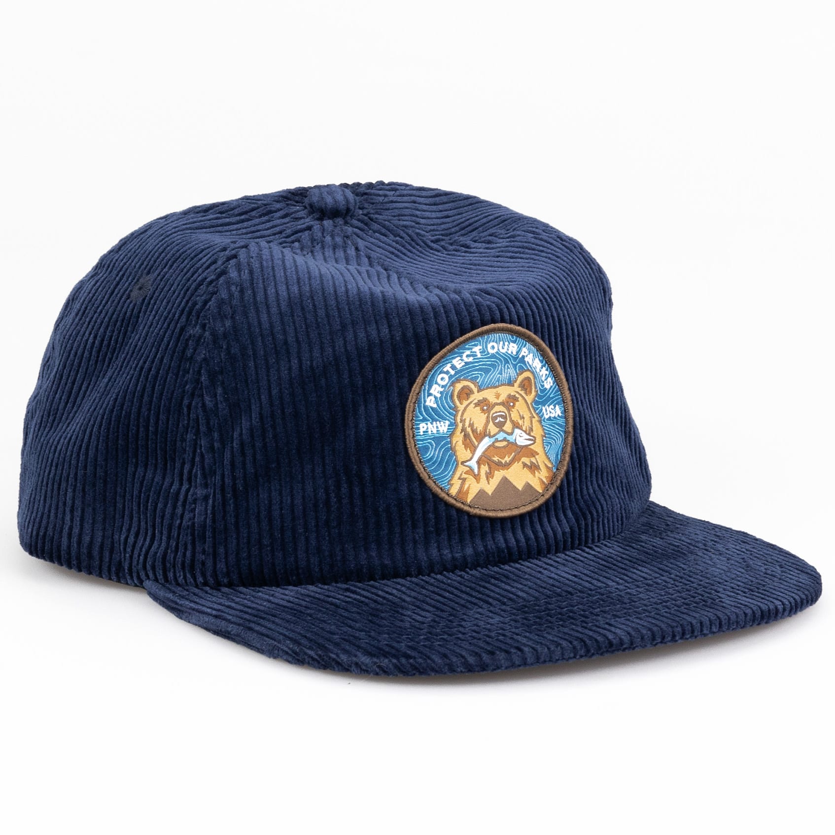 Protect Our Parks Bear Corduroy Cap Rainier Watch
