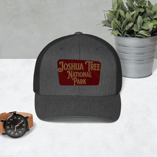 Joshua Tree National Park Embroidered Trucker Cap Park Service Apparel