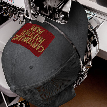 Canyonlands National Park Sign Embroidered Trucker Hat Park Service Apparel