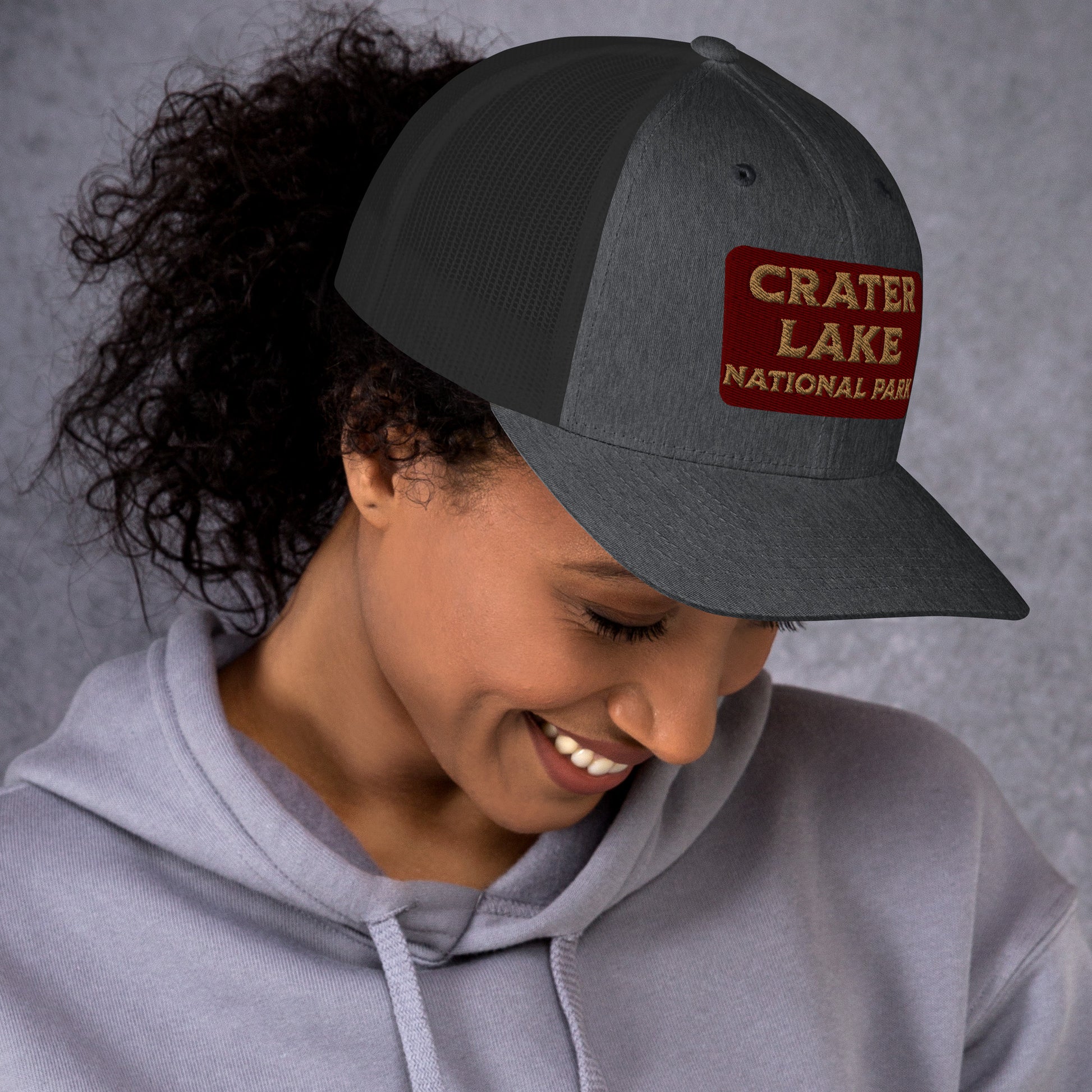 Crater Lake National Park Embroidered Trucker Hat Park Service Apparel