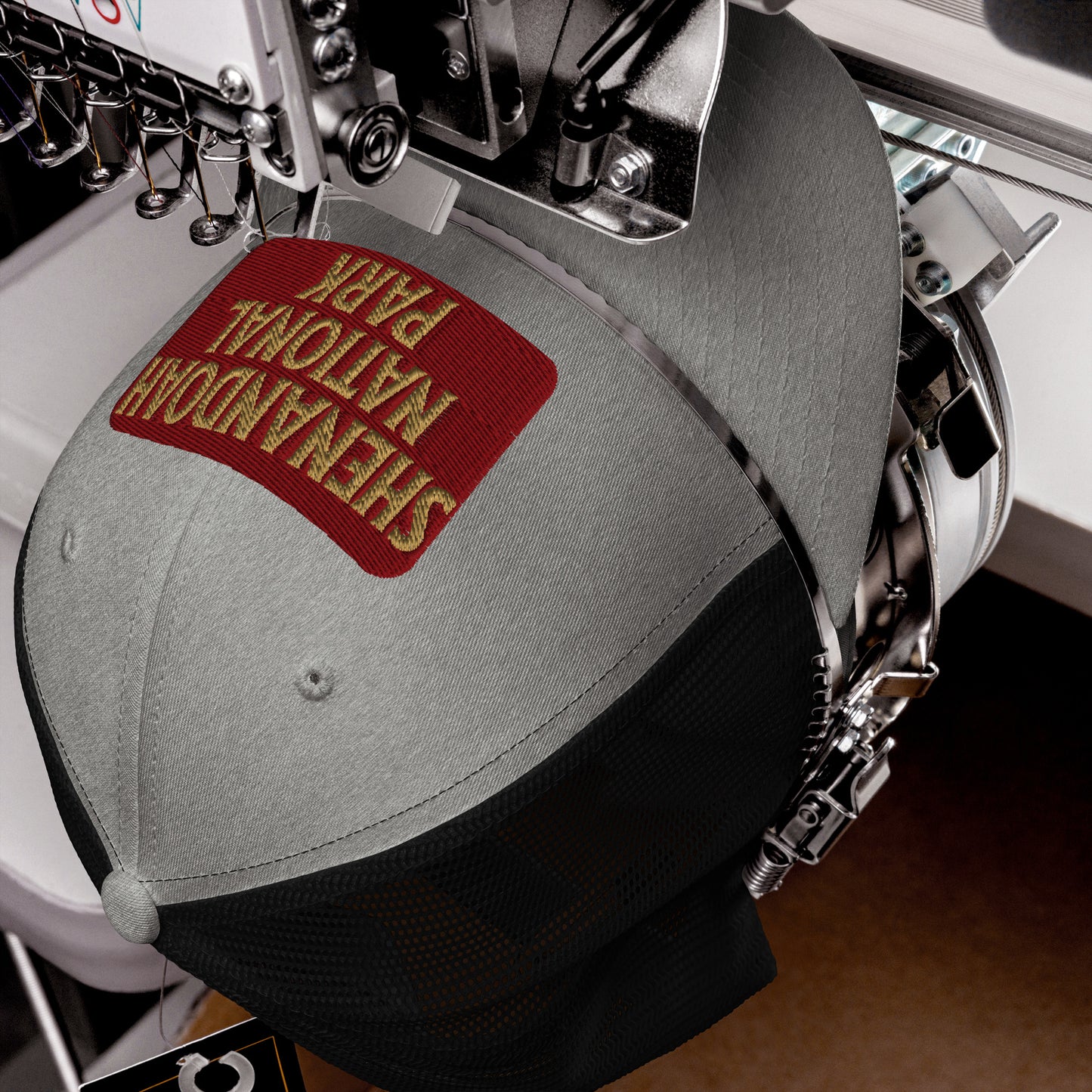 Shenandoah National Park Sign Embroidered Trucker Hat Park Service Apparel