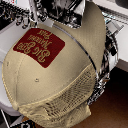 Big Bend Embroidered National Park Sign Trucker Hat Park Service Apparel