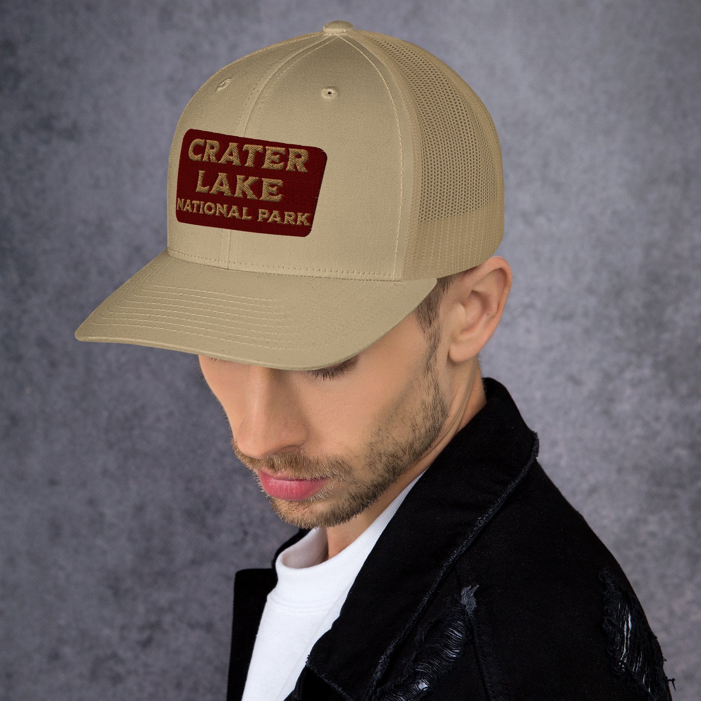 Crater Lake National Park Embroidered Trucker Hat Park Service Apparel