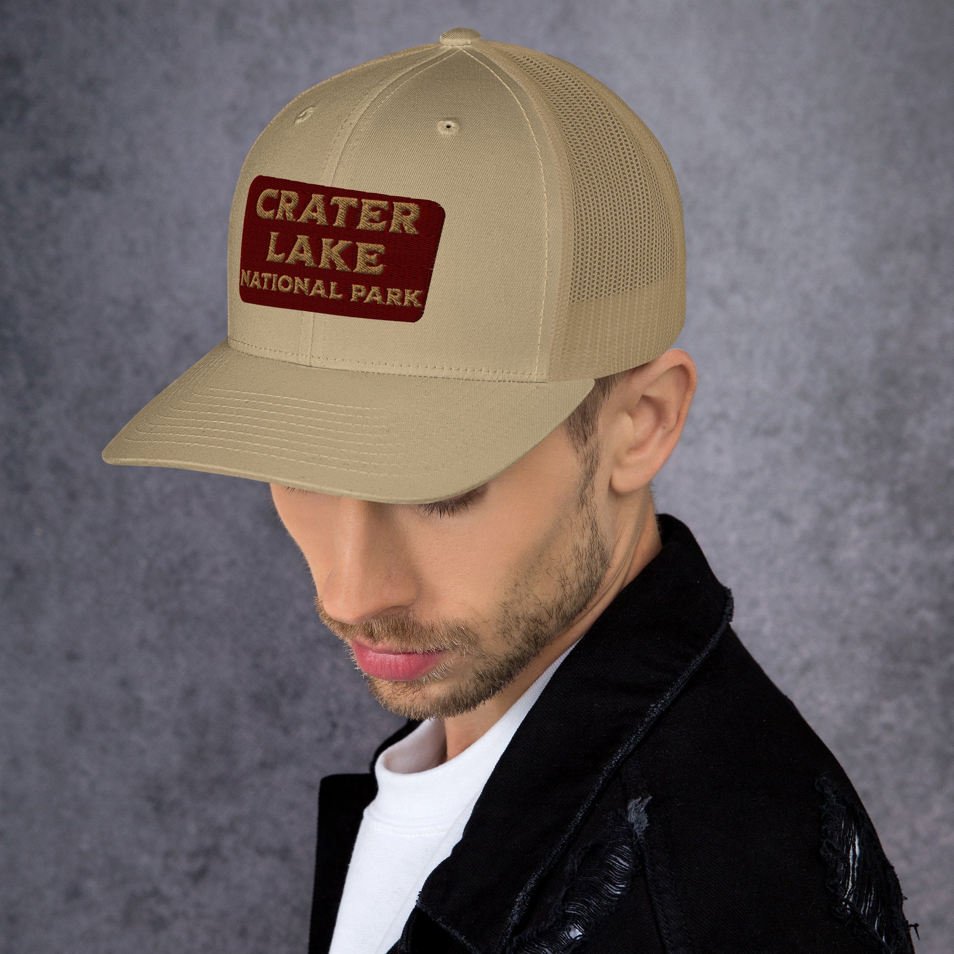 Crater Lake National Park Embroidered Trucker Hat Park Service Apparel