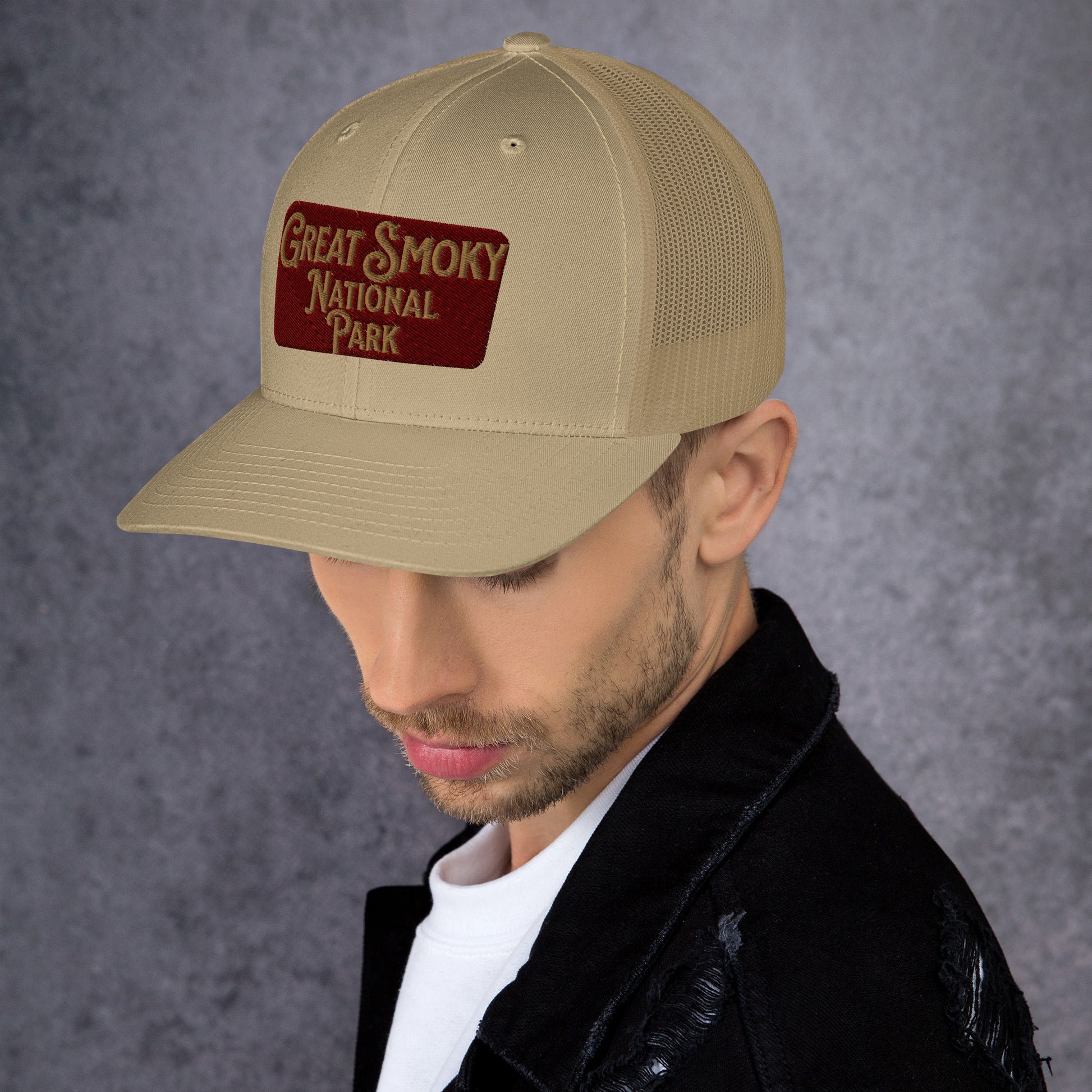 Great Smoky Mountains National Park Embroidered Trucker Hat Park Service Apparel