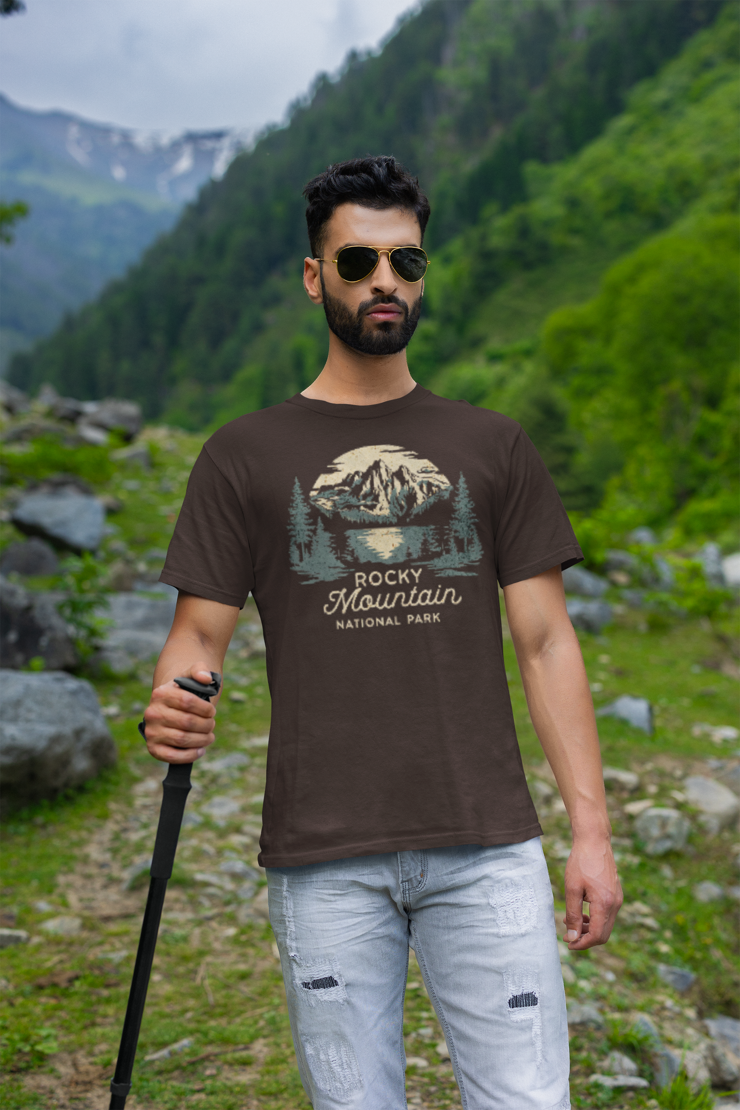 Rocky Mountain National Park Unisex Fit Soft T-Shirt Printify