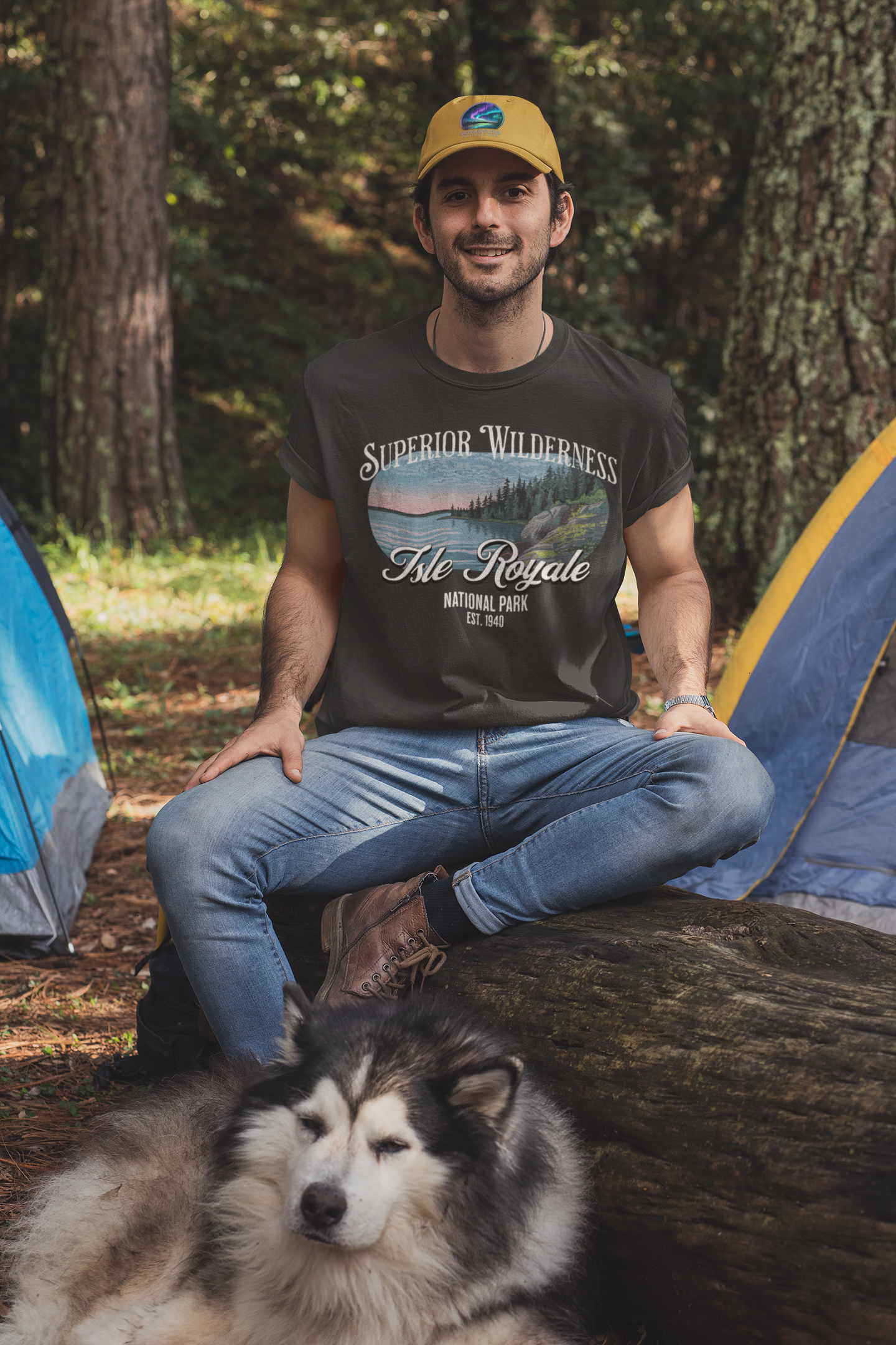 Isle Royale National Park Unisex Fit Soft T-Shirt Superior Wilderness Printify